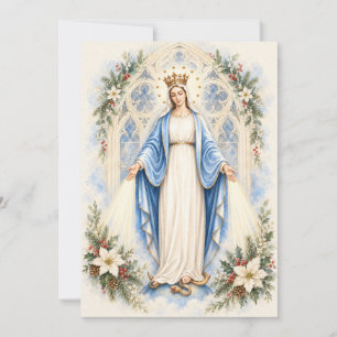 Festividades Cartão de Natal da Paróquia Católica Nossa Senhora