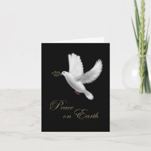 Festividades Cartão de Natal da Peace Dove