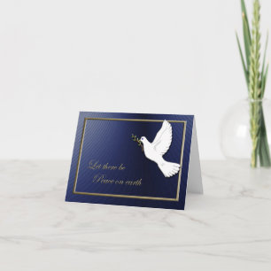 Festividades Cartão de Natal da Peace Dove