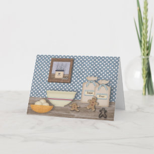 Festividades Cartão de Natal das letras grandes dos homens de