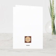 Cartão de Natal de Alegria e Magia para uma Amiga 