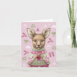 Festividades Cartão de Natal de Animal da Austrália