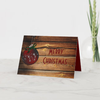 Festividades Cartão de Natal de Barnwood Ocidental