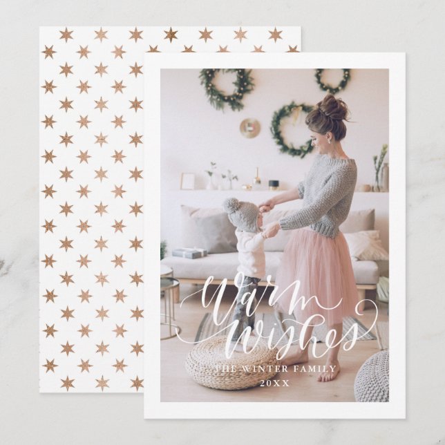 Festividades Cartão de Natal de Boas Festas Cartão de Férias Pl (Frente/Verso)