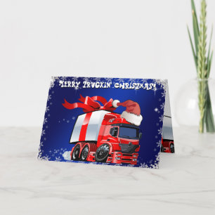 Festividades Cartão de Natal de Caminhador PERSONALIZADO