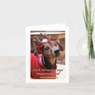 Festividades Cartão de Natal de Clark