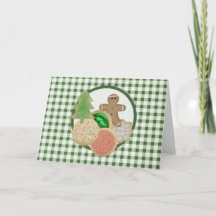 Festividades Cartão de Natal de Cookies