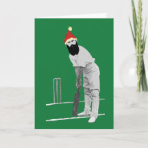 Cartão de Natal de Cricket