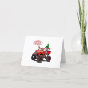 Festividades Cartão de Natal de cumprimentos de desenho animado