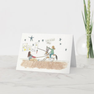 Festividades Cartão de Natal de Donkey