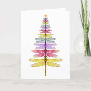 Festividades Cartão de Natal de Dragonfly