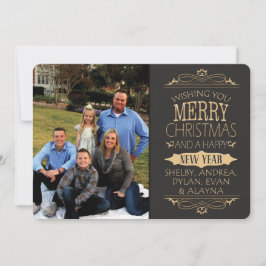 Festividades Cartão de Natal de Drake