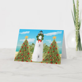 Festividades Cartão de Natal de Farol