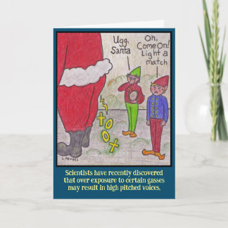 Festividades Cartão de Natal de Fart Humor