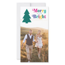 Cartão de Natal de feliz e Brilho