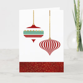 Festividades Cartão de Natal de Feriado