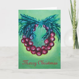 Festividades Cartão de Natal de Férias