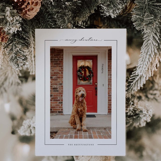 Festividades Cartão de Natal de Férias com Estrelas Mínimas (Criador carregado)