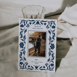 Festividades Cartão de Natal de Férias do ornamentado