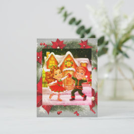 Festividades Cartão de Natal de Férias Simples