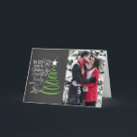 Festividades Cartão de Natal de Foto Chalkboard<br><div class="desc">Cartão de Natal de Foto Chalkboard</div>