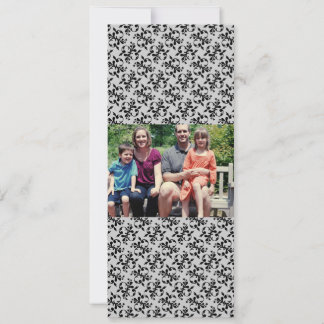 Festividades Cartão de Natal de Foto da Família 4x9