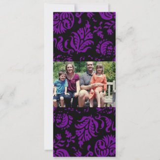 Festividades Cartão de Natal de Foto da Família 4x9