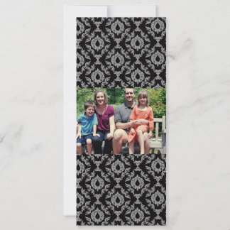 Festividades Cartão de Natal de Foto da Família 4x9