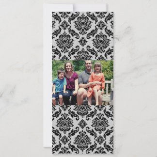 Festividades Cartão de Natal de Foto da Família 4x9