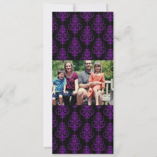 Festividades Cartão de Natal de Foto da Família 4x9