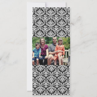 Festividades Cartão de Natal de Foto da Família 4x9