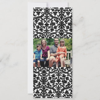 Festividades Cartão de Natal de Foto da Família 4x9