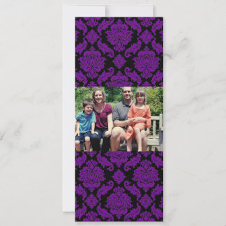 Festividades Cartão de Natal de Foto da Família 4x9