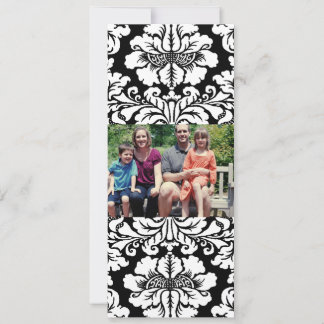 Festividades Cartão de Natal de Foto da Família 4x9