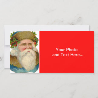 Festividades Cartão de Natal de Foto Personalizado