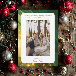 Festividades Cartão de Natal de Fotografia de Personagem Xadrez
