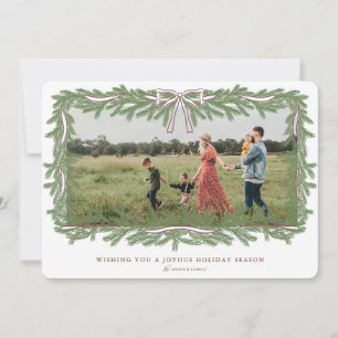 Festividades Cartão de Natal de Frame de arco