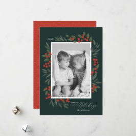 Festividades Cartão de Natal de Frutas de Natal