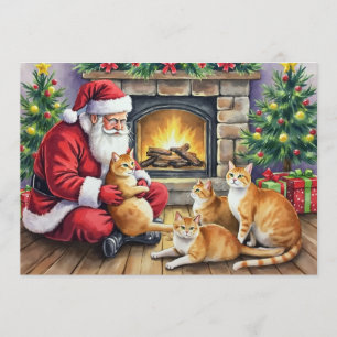 Festividades Cartão de Natal de Ginger Colorido