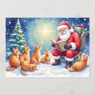 Festividades Cartão de Natal de Ginger Colorido