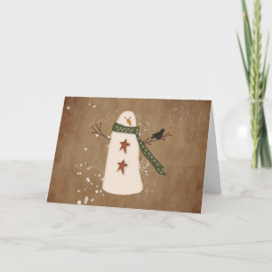 Festividades Cartão de Natal de Grande Fonte de Neve Primitivo