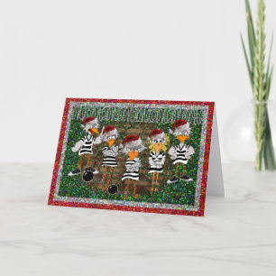 Festividades Cartão de Natal de Jailbird: Jailbirdz