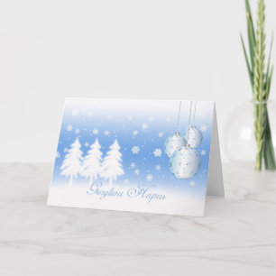 Festividades Cartão de Natal de Língua Welsh - Gwyliau Hapus Ha