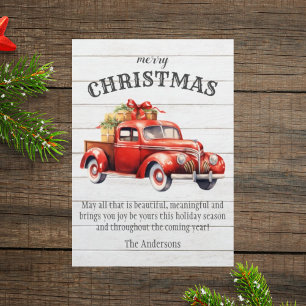 Festividades Cartão de Natal de madre russa velha