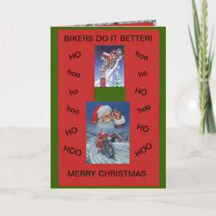 Festividades Cartão de Natal de Motocicleta/ Bikers fazem melh