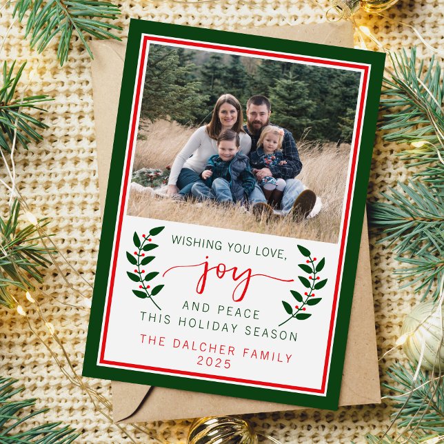 Festividades Cartão de Natal de Natal de 2024 para Férias Feliz (Criador carregado)