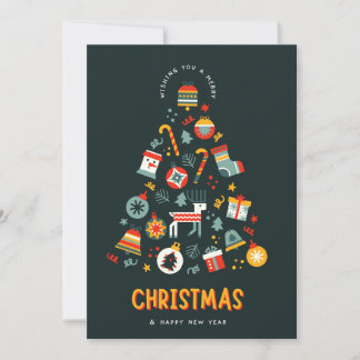 Festividades Cartão de Natal de Natal de Natal
