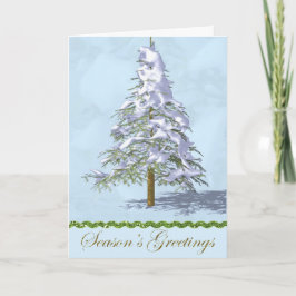 Festividades Cartão de Natal de Negócios Corporativo com Natal