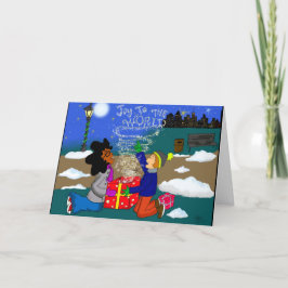 Festividades Cartão de Natal de Nik & Mike