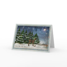 Cartão de Natal de Noite Silenciosa